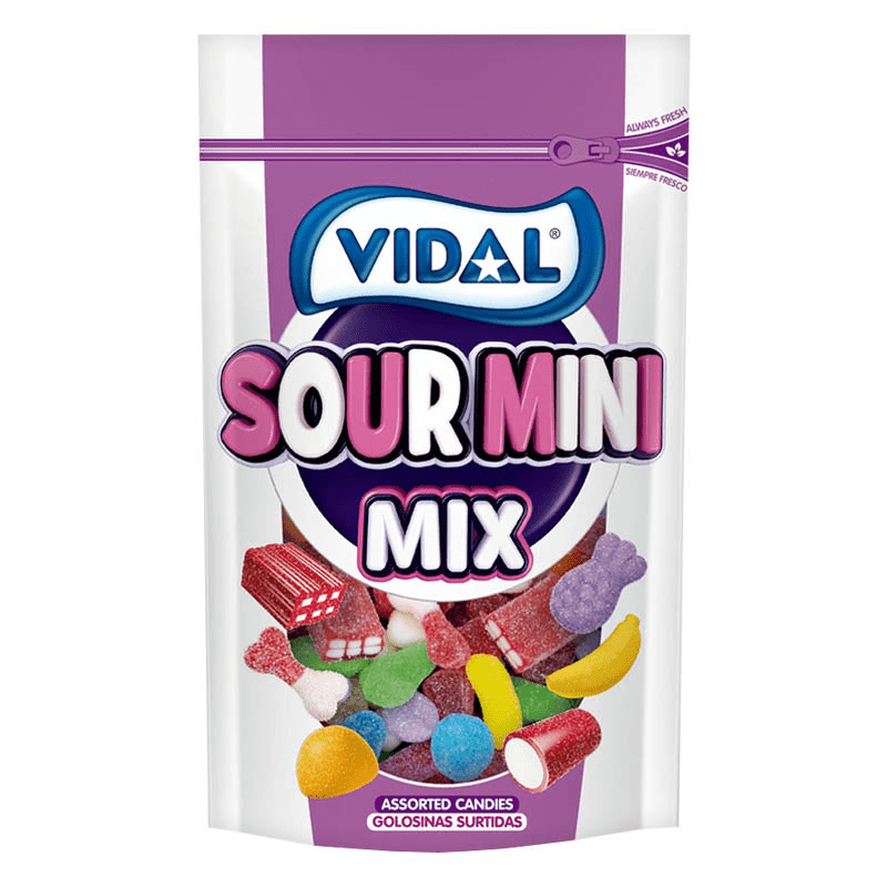 Vidal Doypack Sour Mini Mix (180g)