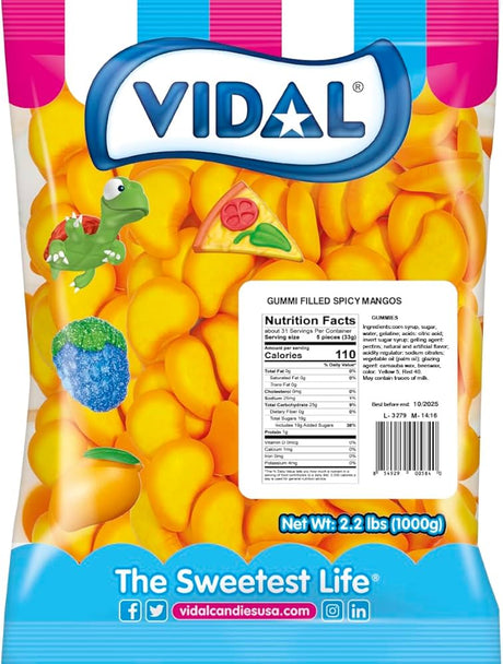 Vidal Jelly Mangos Bag 1kg