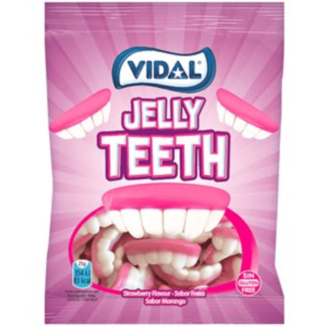 Vidal Jelly Teeth (100g)