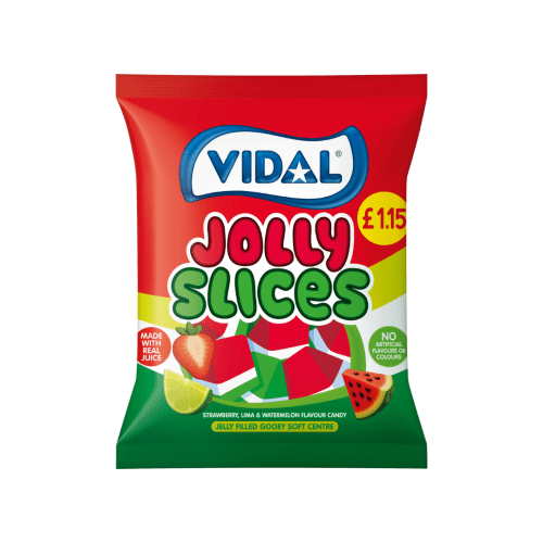 Vidal Jolly Slices Peg Bag 140g