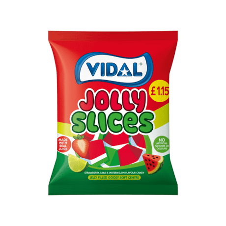Vidal Jolly Slices Peg Bag 140g