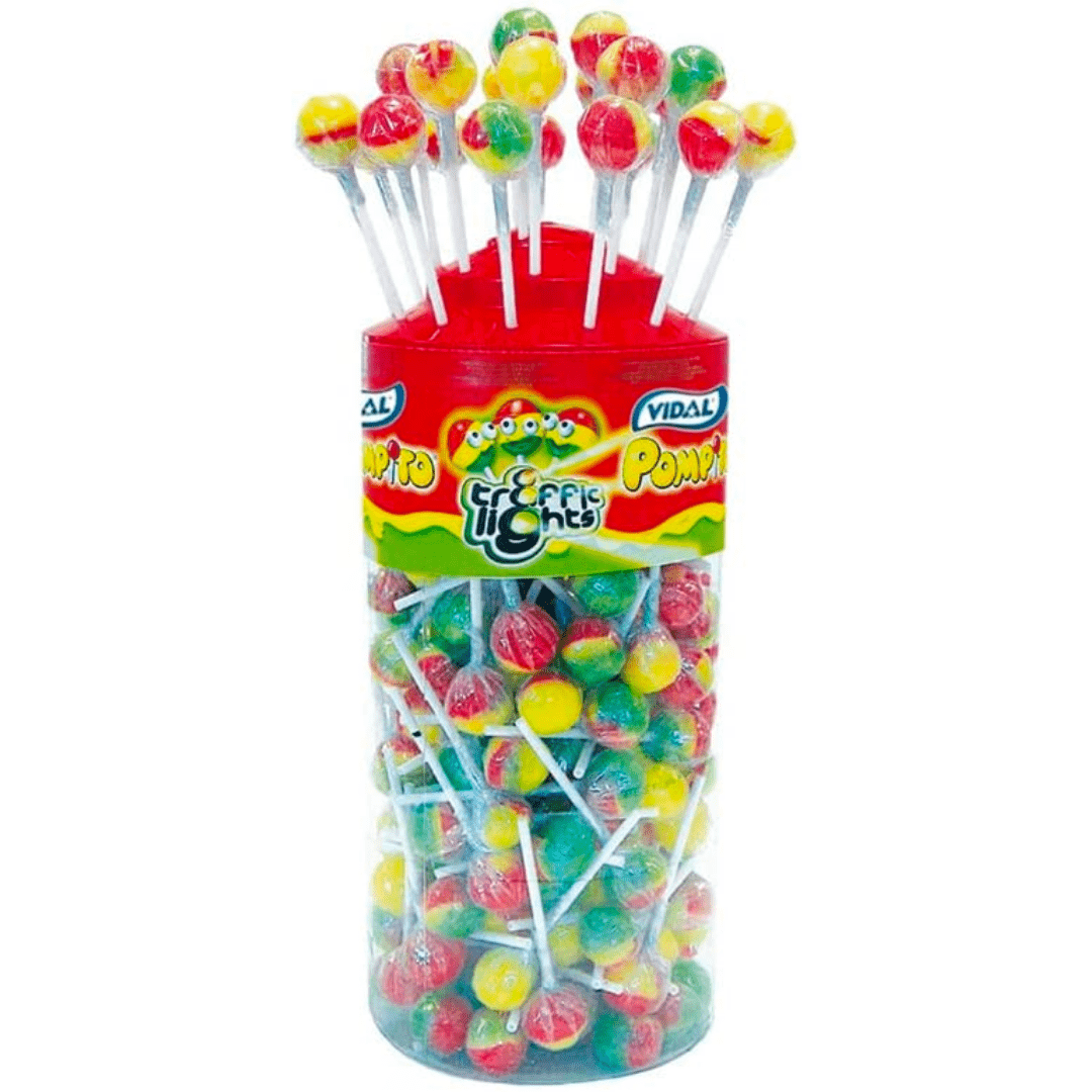 Vidal Lotta Lollies Traffic Light (150pcs)