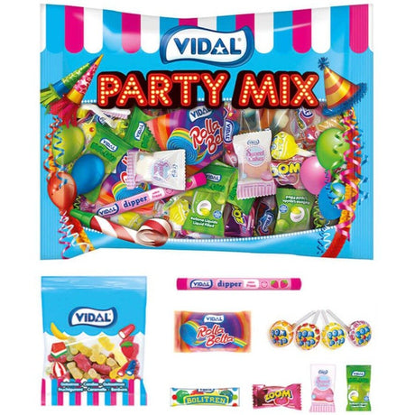 Vidal Party Mix Sweet Bags (400g)