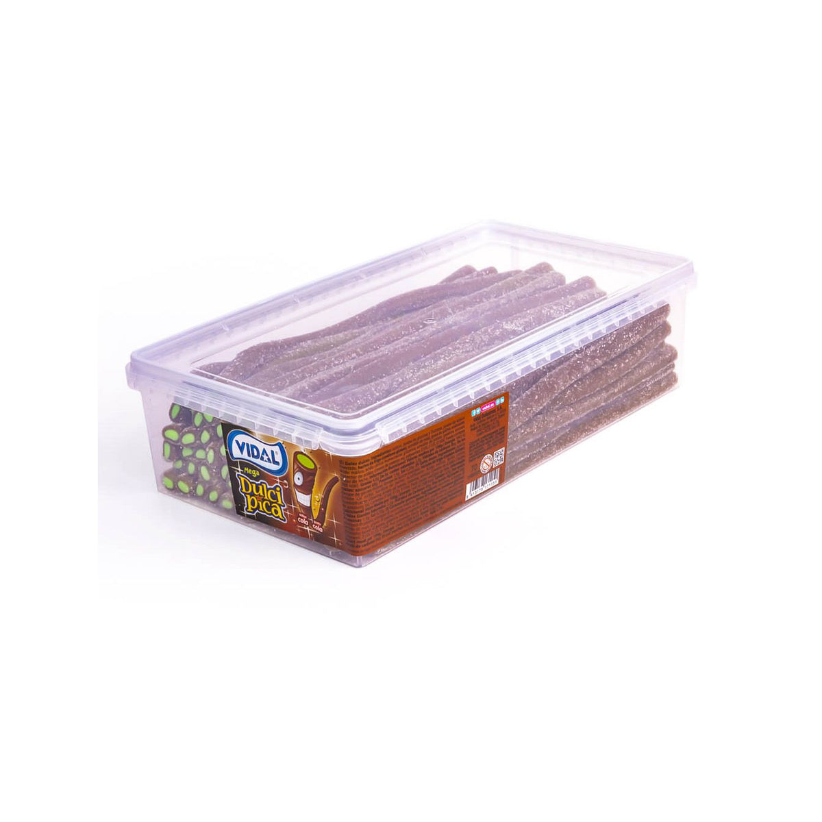 Vidal Sour Cola Pencils Tub 1.4kg (200pcs) – SoSweet