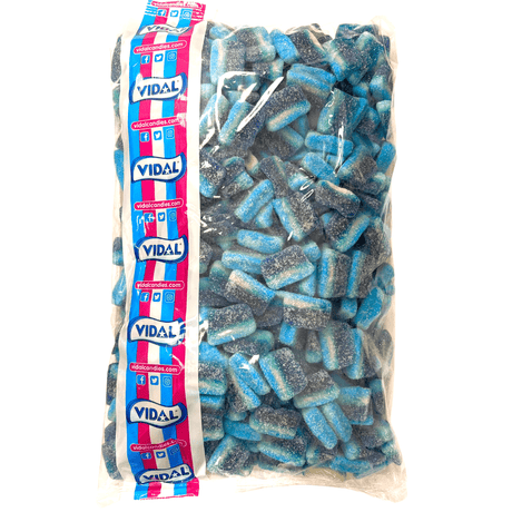 Vidal Sour Blue Raspberry Slices (3kg)