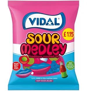 Vidal Sour Medley Peg Bag 140g