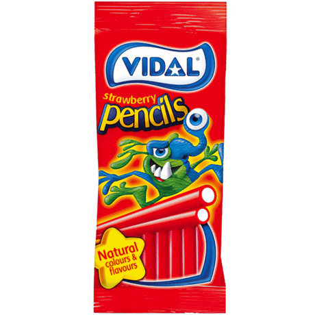 Vidal Strawberry Pencils (90g)