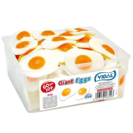 Vidal Tub Giant Giant Eggs (60pcs)