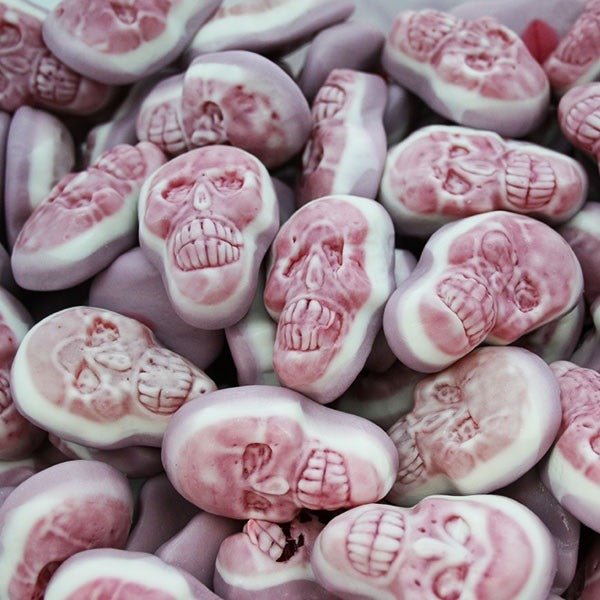 Vidal Tub Giant Jelly Filled Skulls (75pcs)