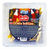 Vidal Tub Jelly Filled Cola Bottles (75pcs)