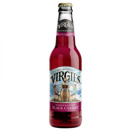 Virgil's Black Cherry Soda Bottle (355ml)