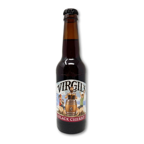 Virgil's Black Cherry Soda Bottle (355ml)