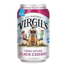 Virgil's Zero Sugar Black Cherry Can (355ml)