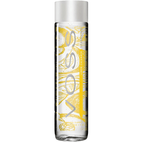 Voss Lemon Cucumber Sparkling Water (375ml) (Glass Bottle)