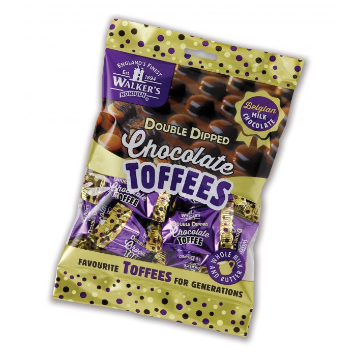 Walkers Double Dipped Chocolate Toffees (135g)