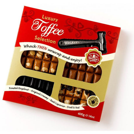 Walker's Luxury Toffee Selection Hammer Pack (400g)