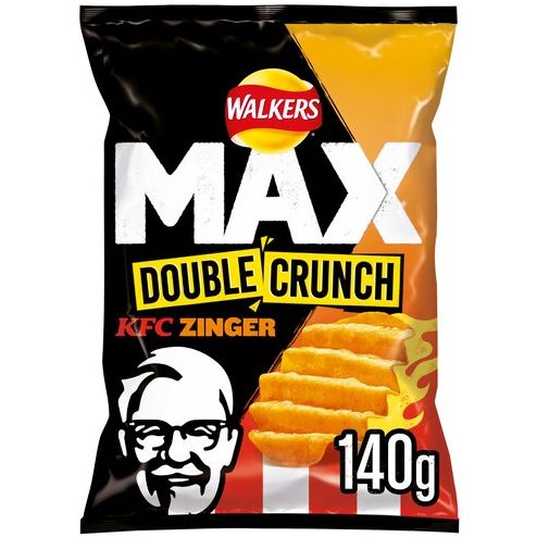 Walkers Max Double Crunch KFC Zinger (140g)