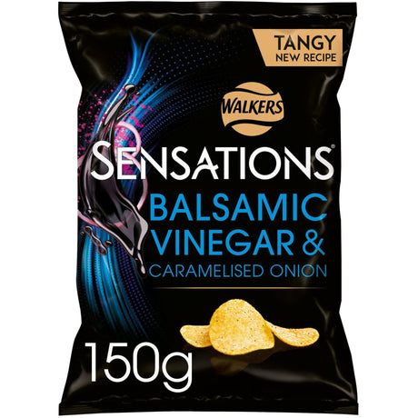 Walkers Sensations Balsamic Vinegar and Caramelised Onion (150g)