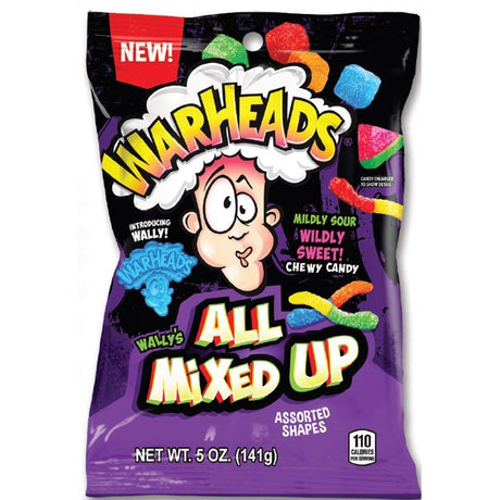 Warheads All Mixed Up Sour &amp; Sweet Chewy Candy (141g)