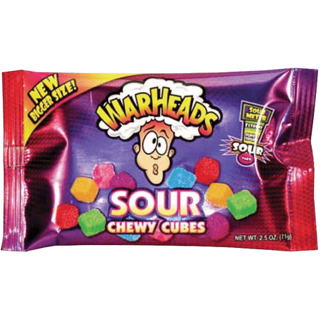 Warheads Chewy Cubes (70g)