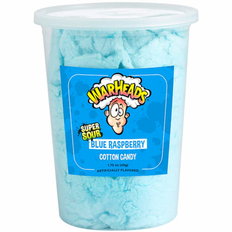 Warheads Cotton Candy Blue Raspberry Tub (49g)