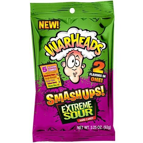 Warheads Extreme Sour Smash-Ups (92g)