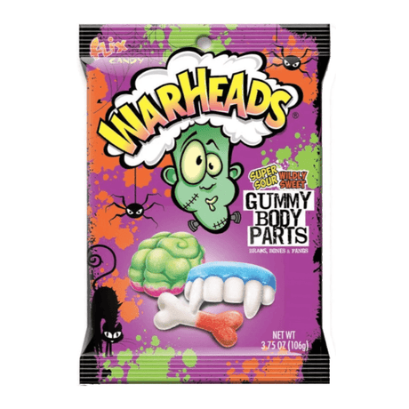 Warheads Gummy Body Parts (106g)