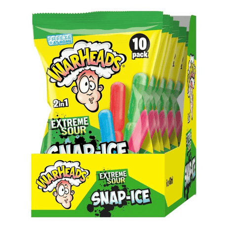 Warheads Ice Pops (450ml) (Case of 6)