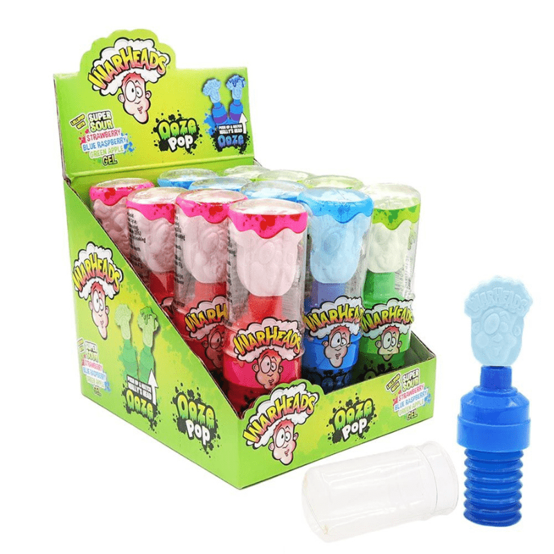 Warheads Ooze Pop 40g – SoSweet