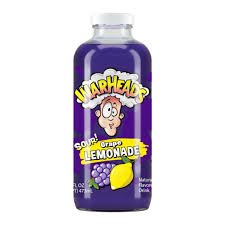 Warheads Sour Grape Lemonade Bottle 473ml USA
