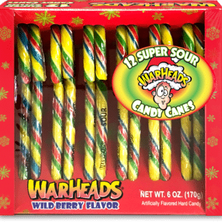 Warheads Super Sour Candy Canes (170g)