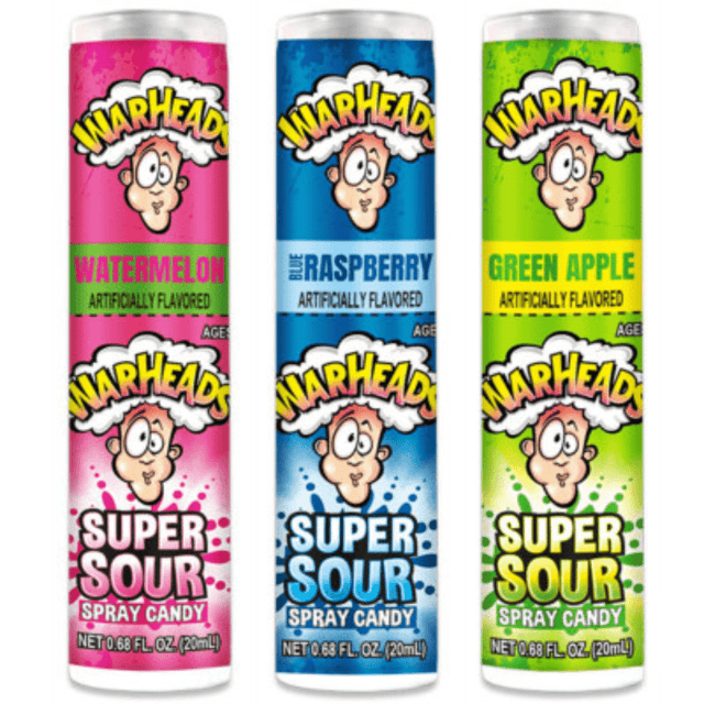 Warheads Super Sour Spray Candy (20g)