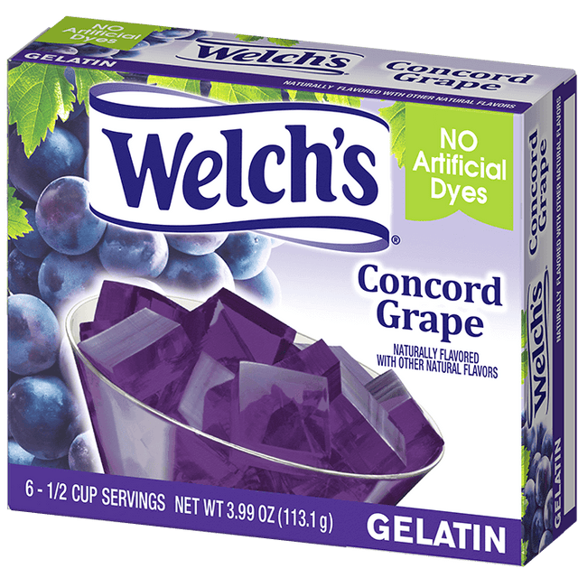 Welch’s Concord Grape Gelatin (113g)
