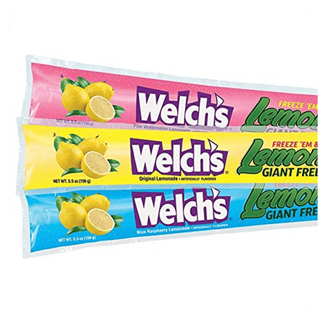 Welch's Lemonade Giant Freezer Pops (155g) Random Flavour