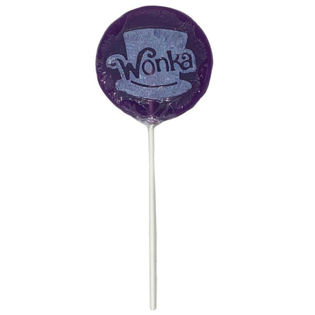 Wonka Purple lollipop