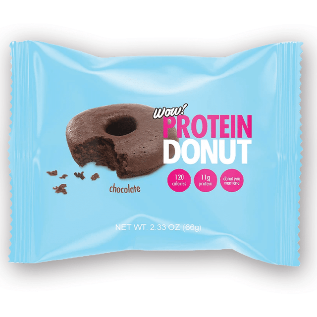 WOW! Protein Donut Chocolate (66g) (BB Expired 12-12-21)