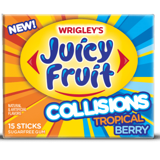 Wrigley’s Juicy Fruit Collisions Tropical Berry