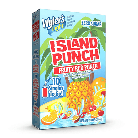 Wyler's Light Singles to Go Island Punch Fruity Red Punch (10 Pack)