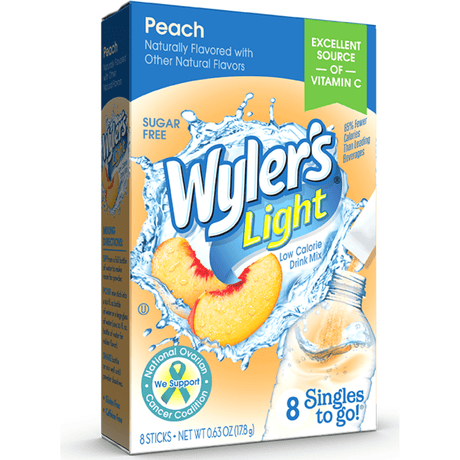 Wyler's Light Singles to Go Peach (8 Pack)