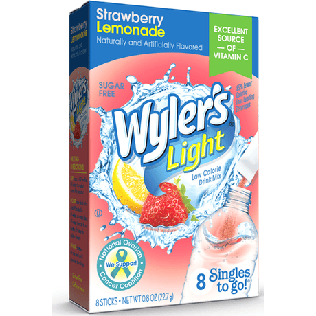 Wyler's Light Singles to Go Strawberry Lemonade (8 Pack)