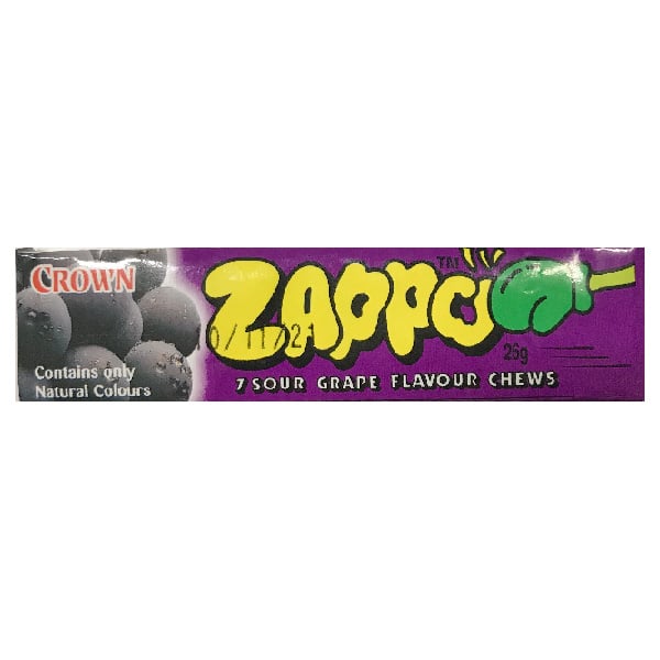 Zappo Grape Chews (26g)