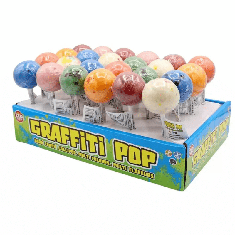 Zed Candy Graffiti Pop 60g – SoSweet