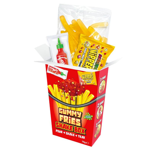 Zed Candy Gummy Fries Shake Box 70g