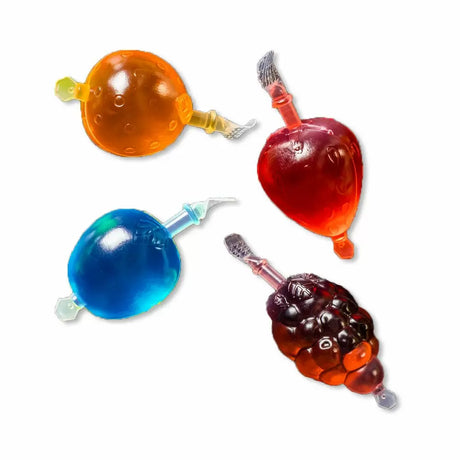 Jelly Fruits - Fruit Flavour Sweets (Tub of 44)