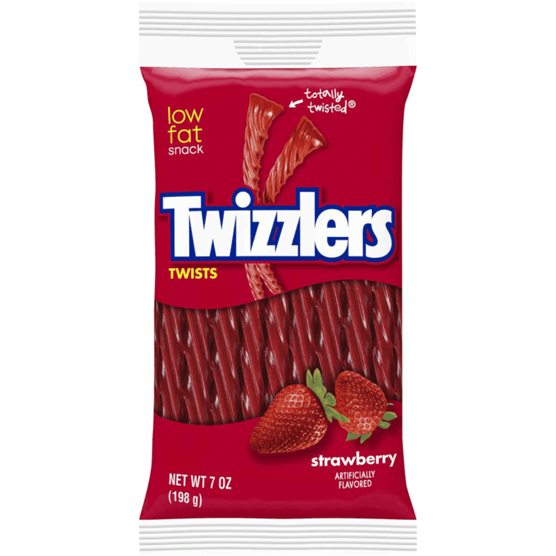 Twizzlers Strawberry Twist Peg Bag (198g)