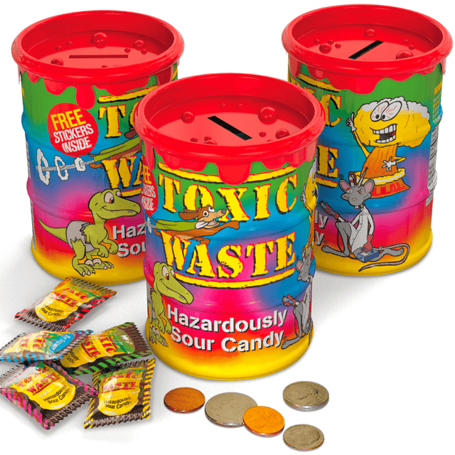 Toxic Waste Tie Dye Money Box 84g
